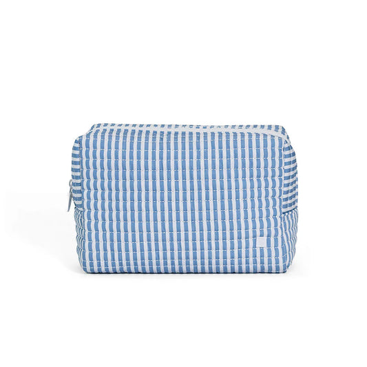 Quilted Everyday Bag- Pimlico Stripe Chambray
