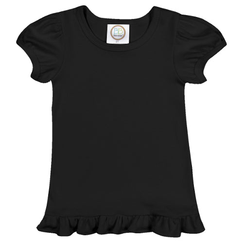 Girls Ruffle Tee