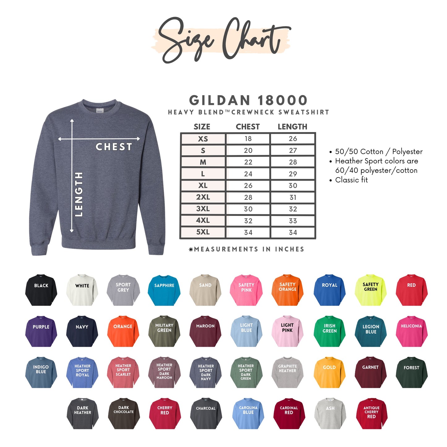 Adult Gildan Sweatshirt