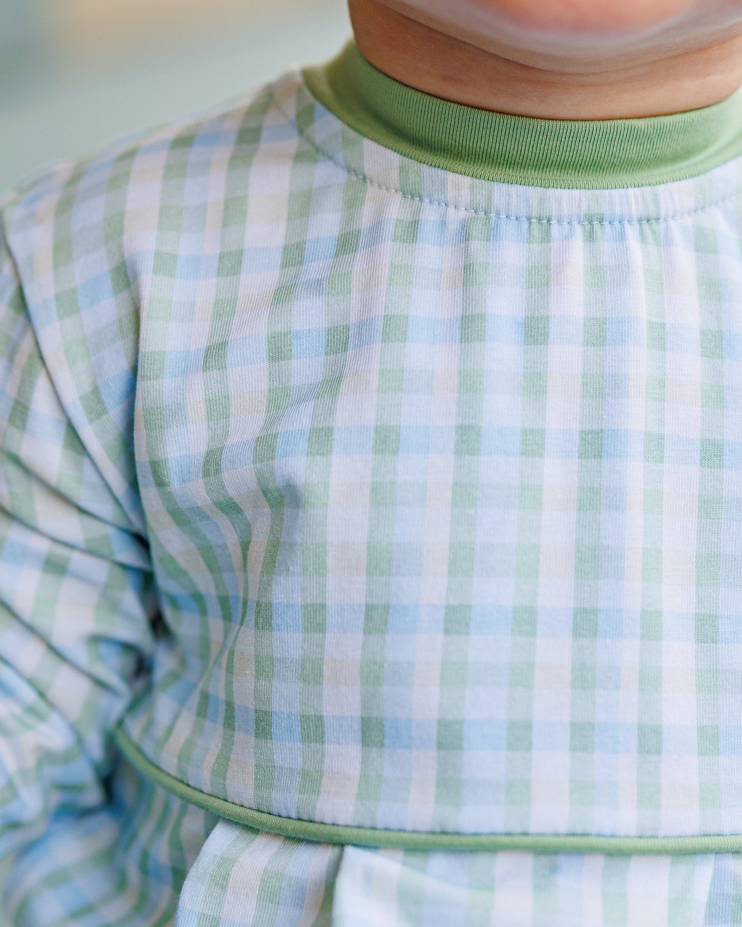 Basin Plaid Patrick Romper