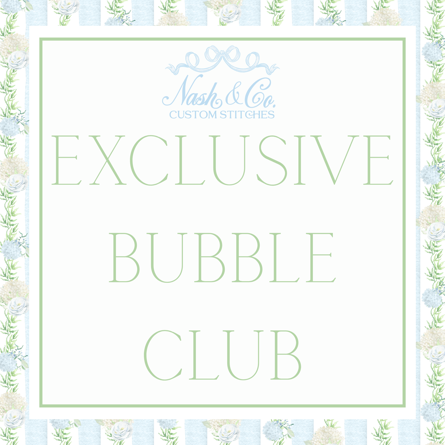 Exclusive Bubble Club