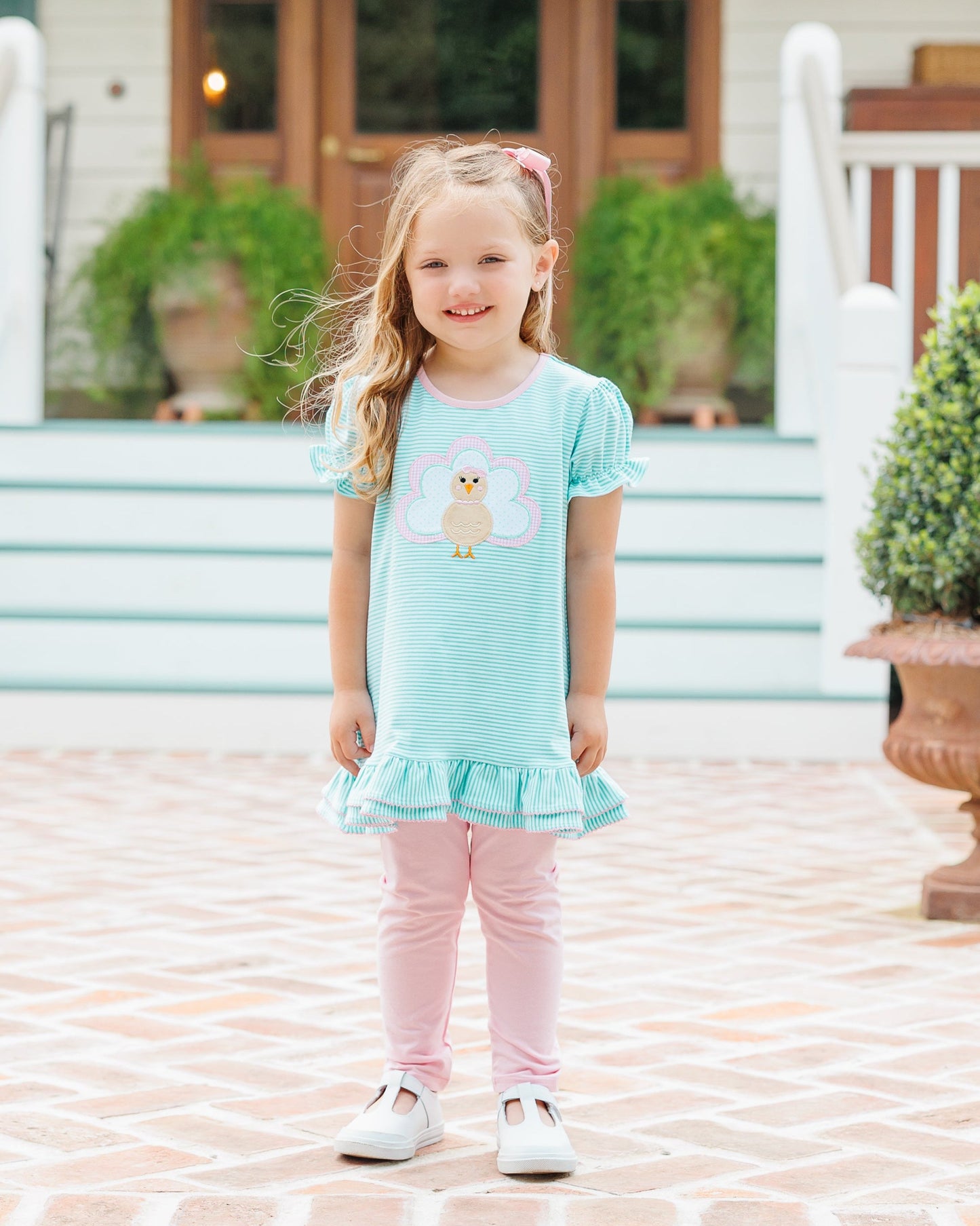 Give Thanks Ruffle Pants Set