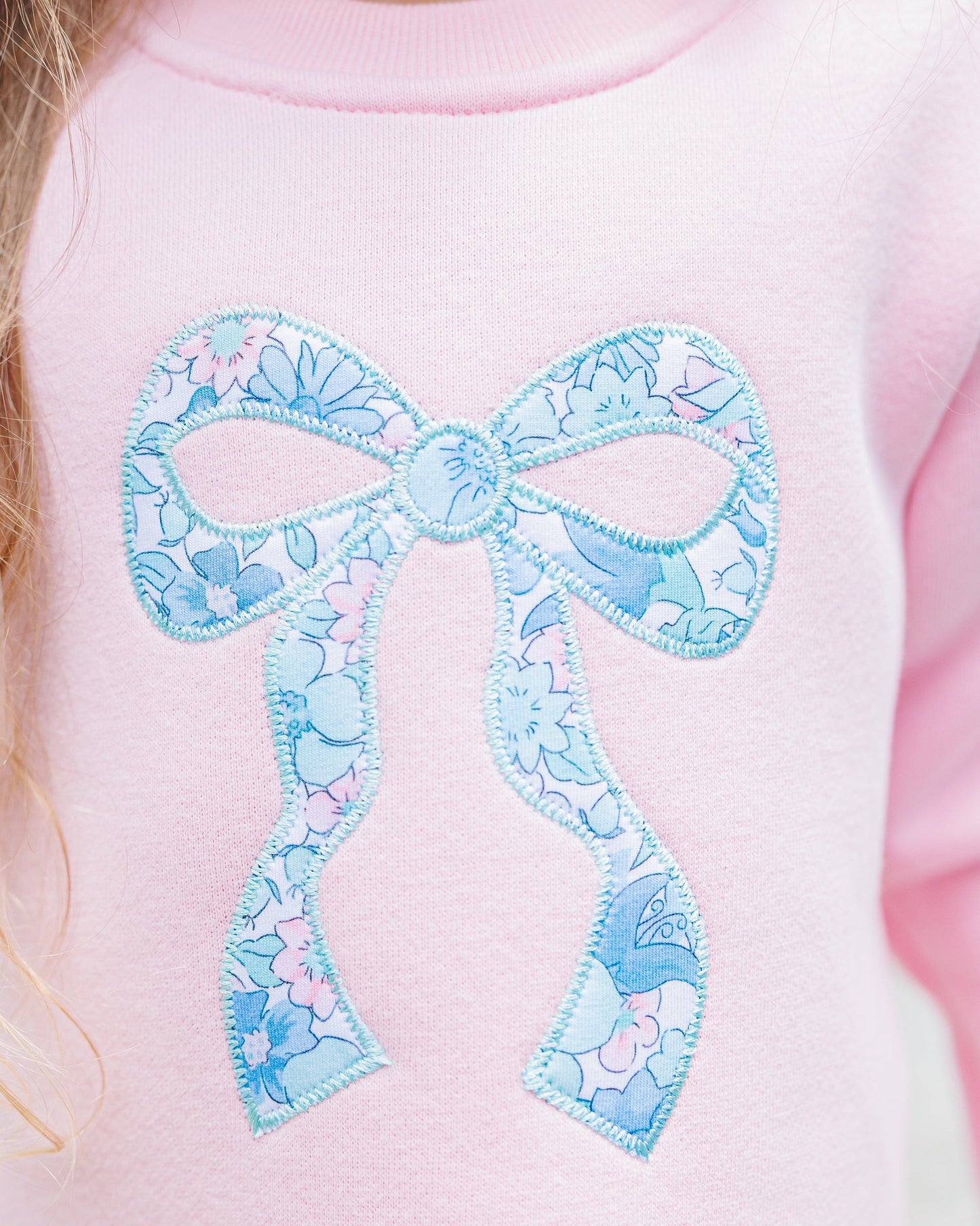 Painted Petals Ruffle Sweatshirt Set