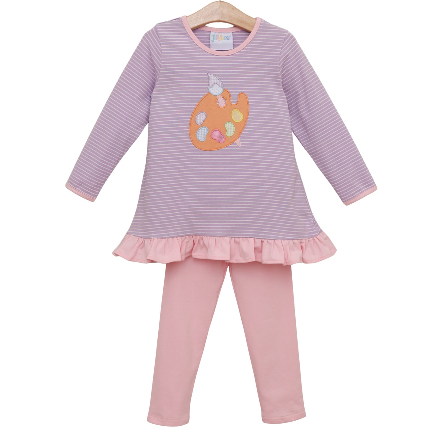 Pretty Painter Ruffle Pants Set