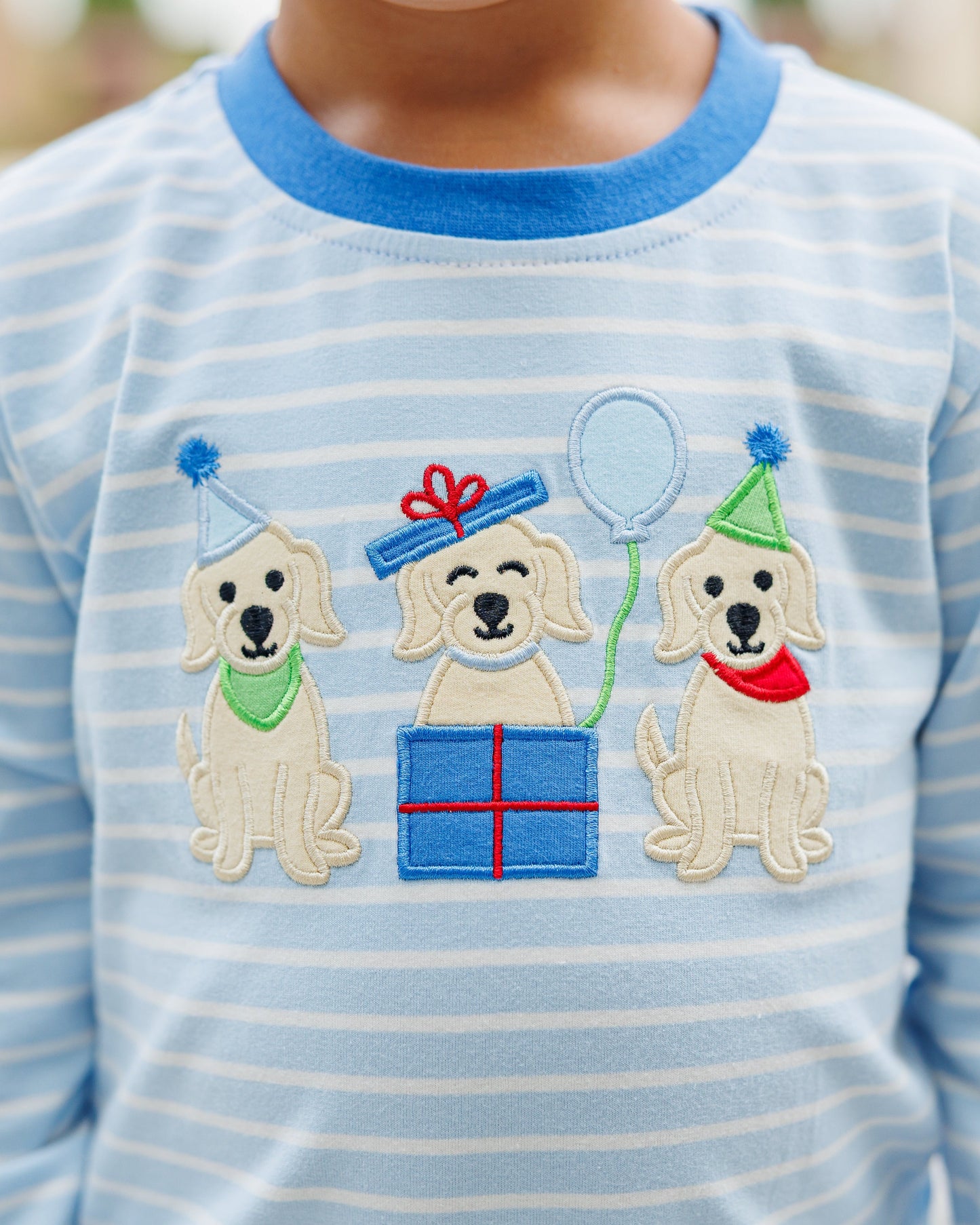 Puppy Party Pants Set