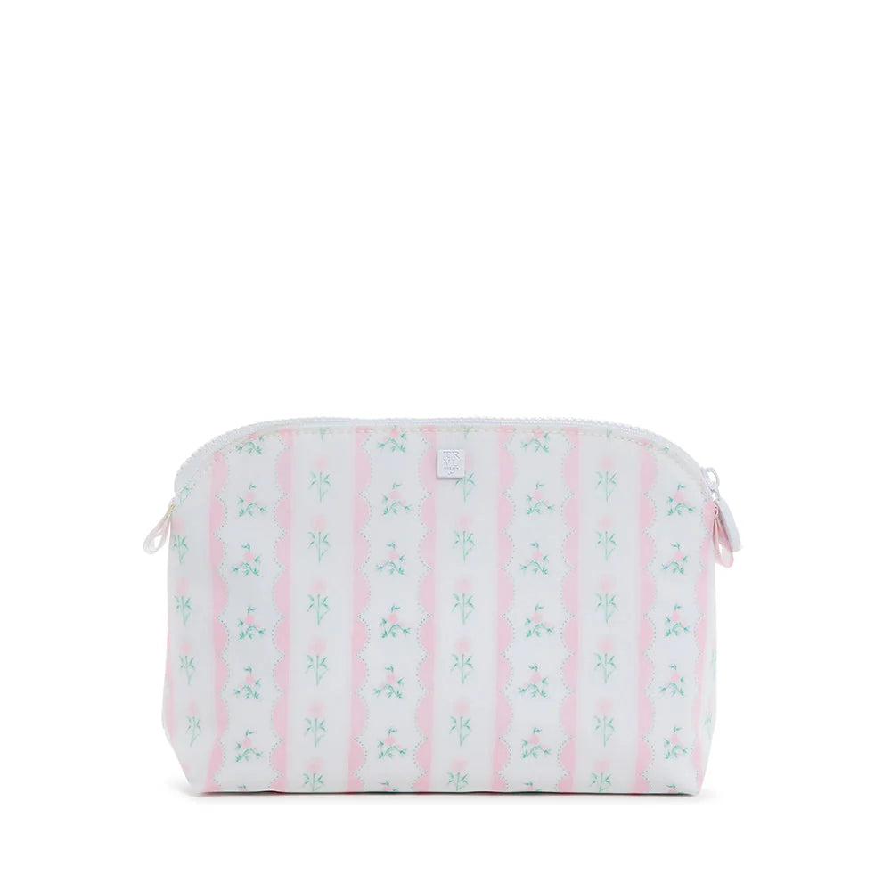 Ribbon Floral Pink Goodie Cosmetic Bag