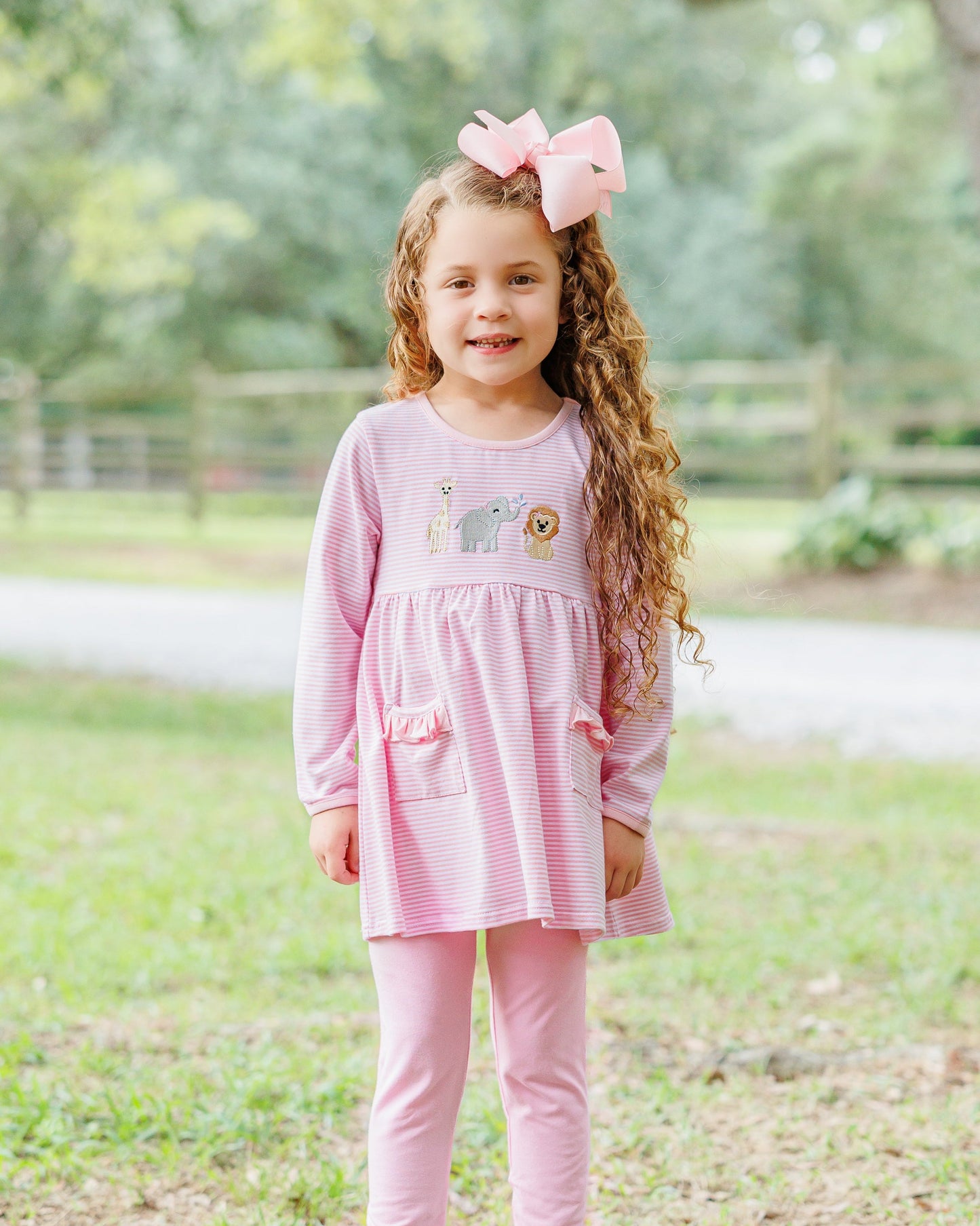 Zoo Crew Ruffle Pocket Pants Set