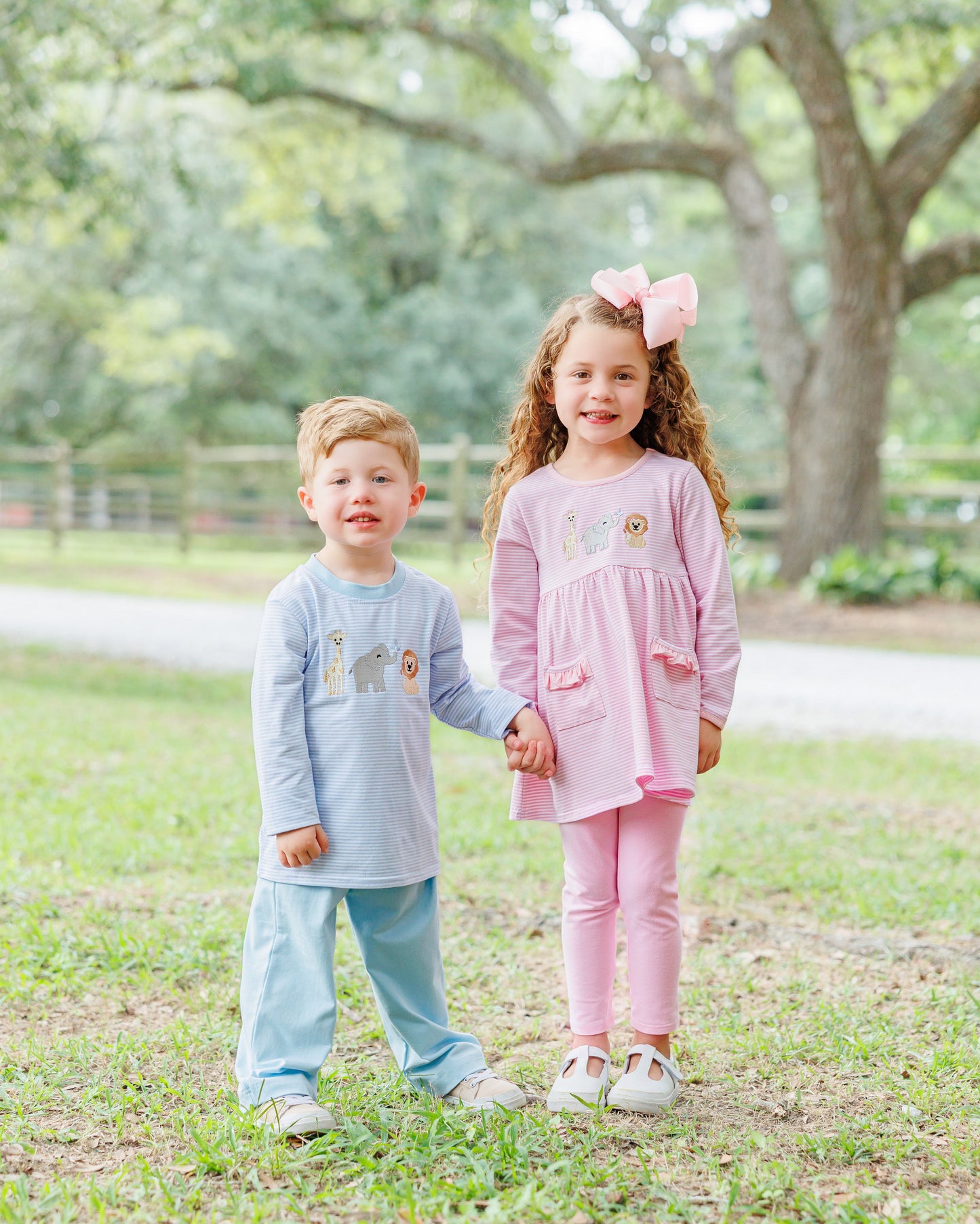 Zoo Crew Ruffle Pocket Pants Set