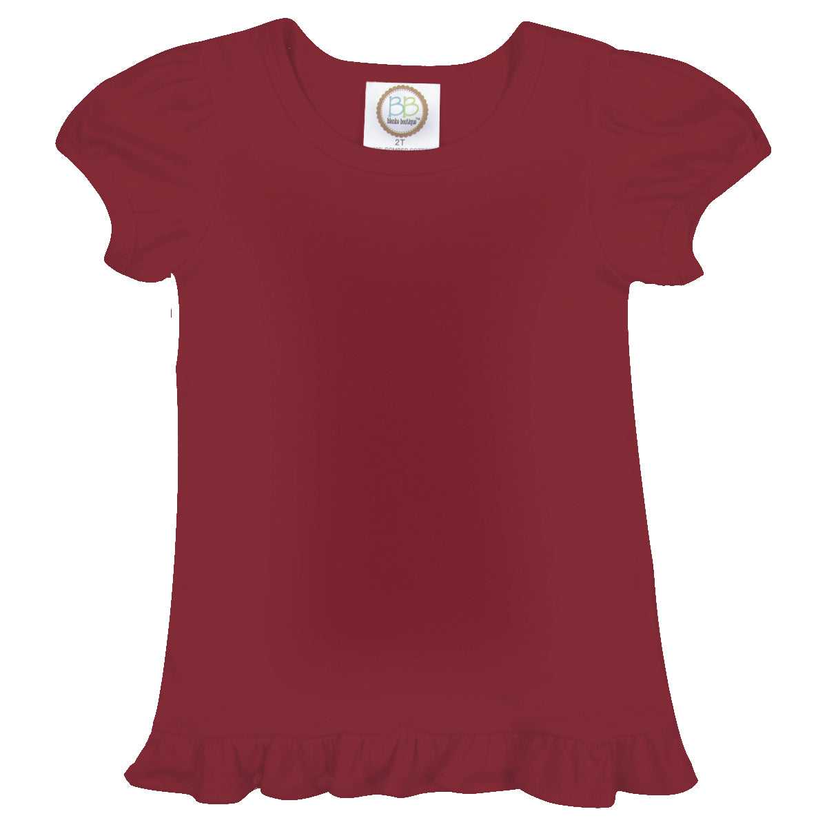 Girls Ruffle Tee