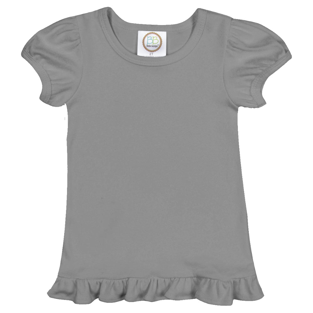 Girls Ruffle Tee