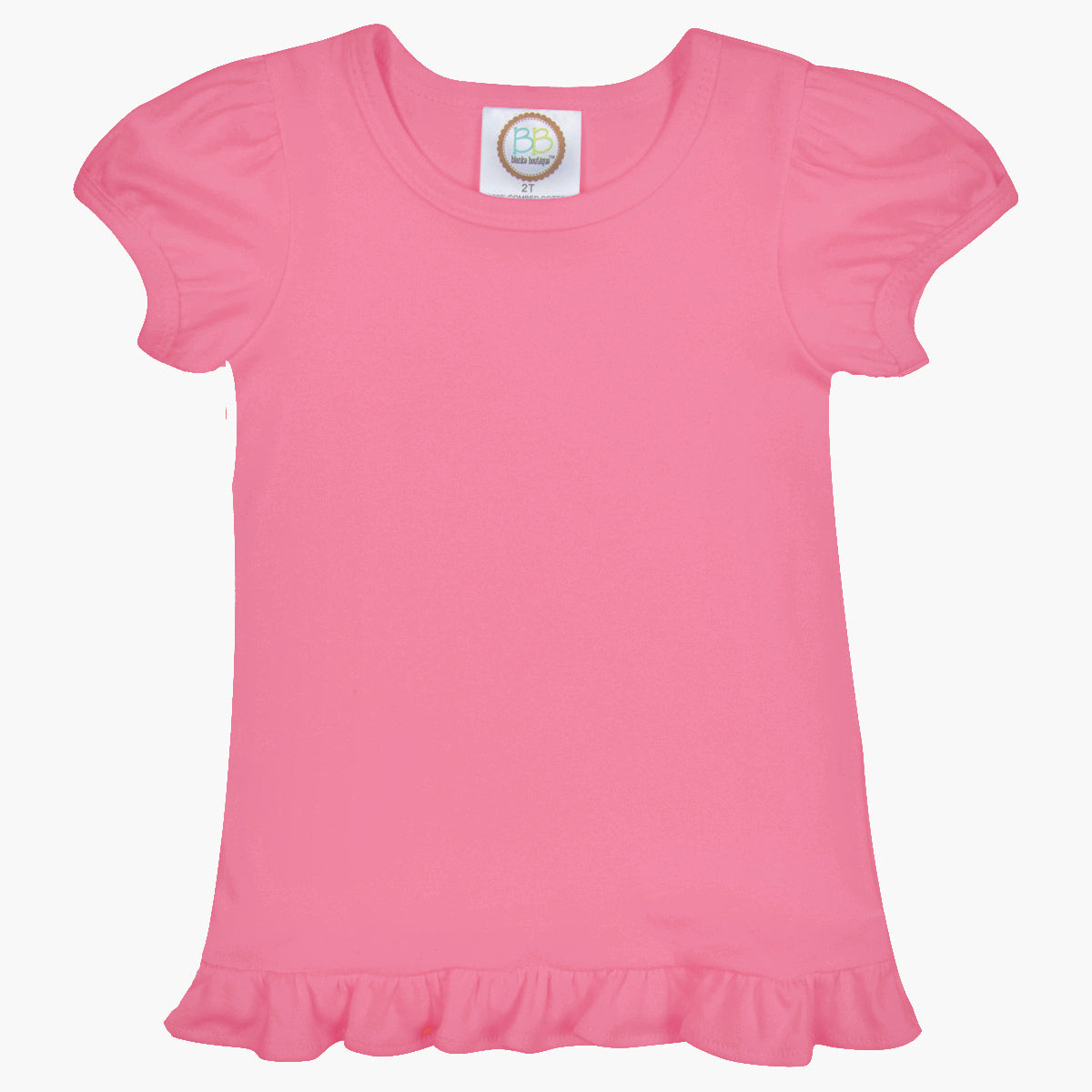 Girls Ruffle Tee