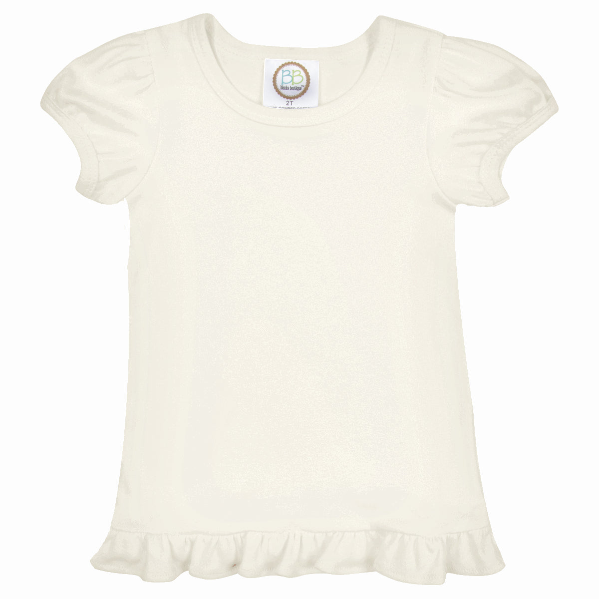 Girls Ruffle Tee