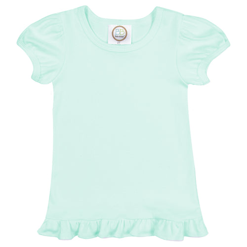 Girls Ruffle Tee