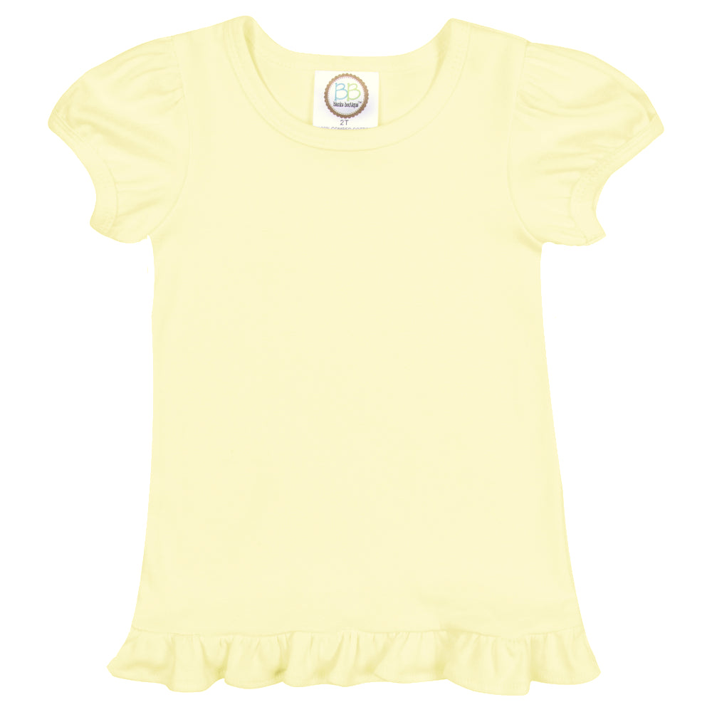 Girls Ruffle Tee