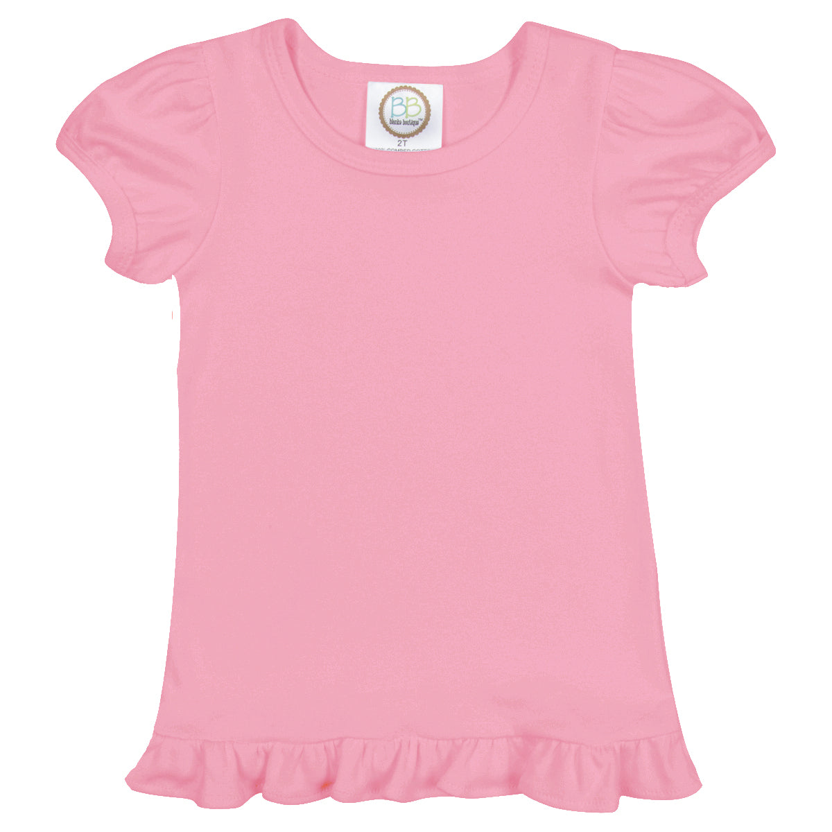 Girls Ruffle Tee
