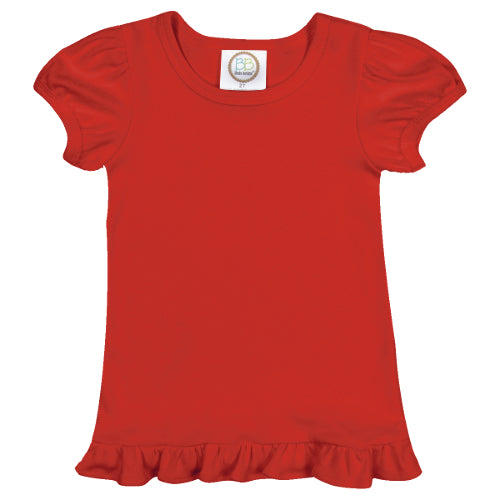 Girls Ruffle Tee