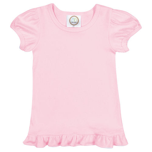 Girls Ruffle Tee