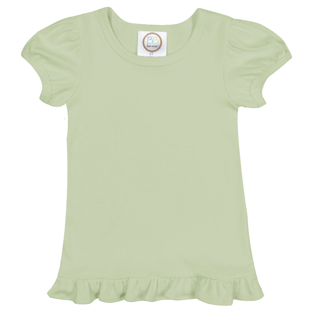 Girls Ruffle Tee
